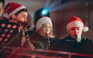 "Gwiazdkowe Melodie" Wodzisławskiej Orkiestry Rozrywkowej 2