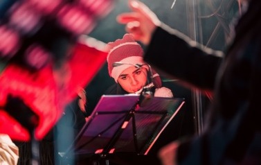 "Gwiazdkowe Melodie" Wodzisławskiej Orkiestry Rozrywkowej 12
