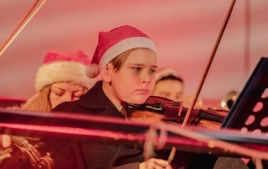 "Gwiazdkowe Melodie" Wodzisławskiej Orkiestry Rozrywkowej 56
