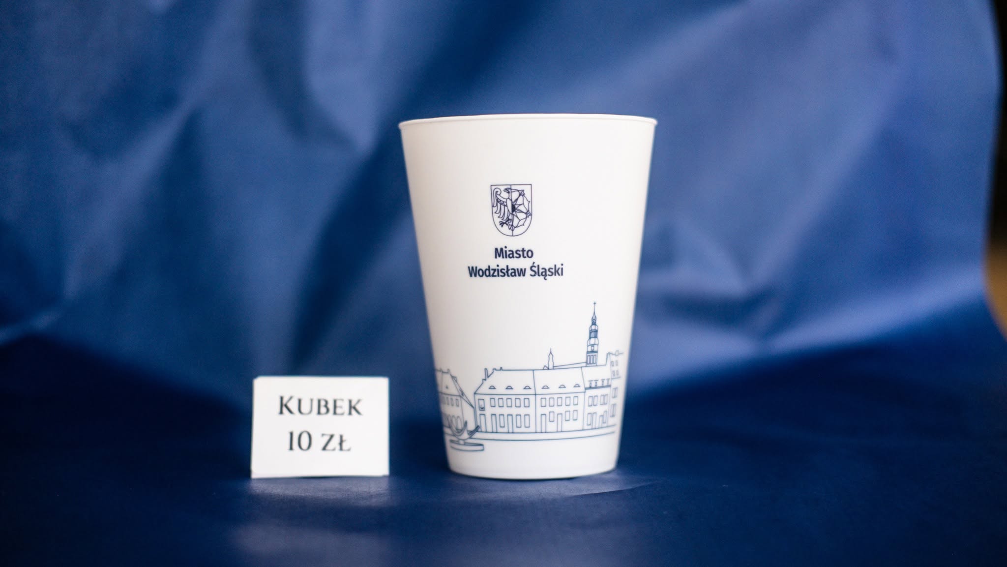 kubek z&nbsp;logotypem miejskim