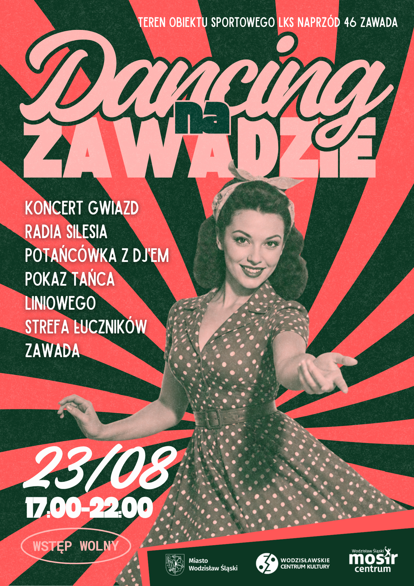 plakat dancing na&nbsp;zawadzie