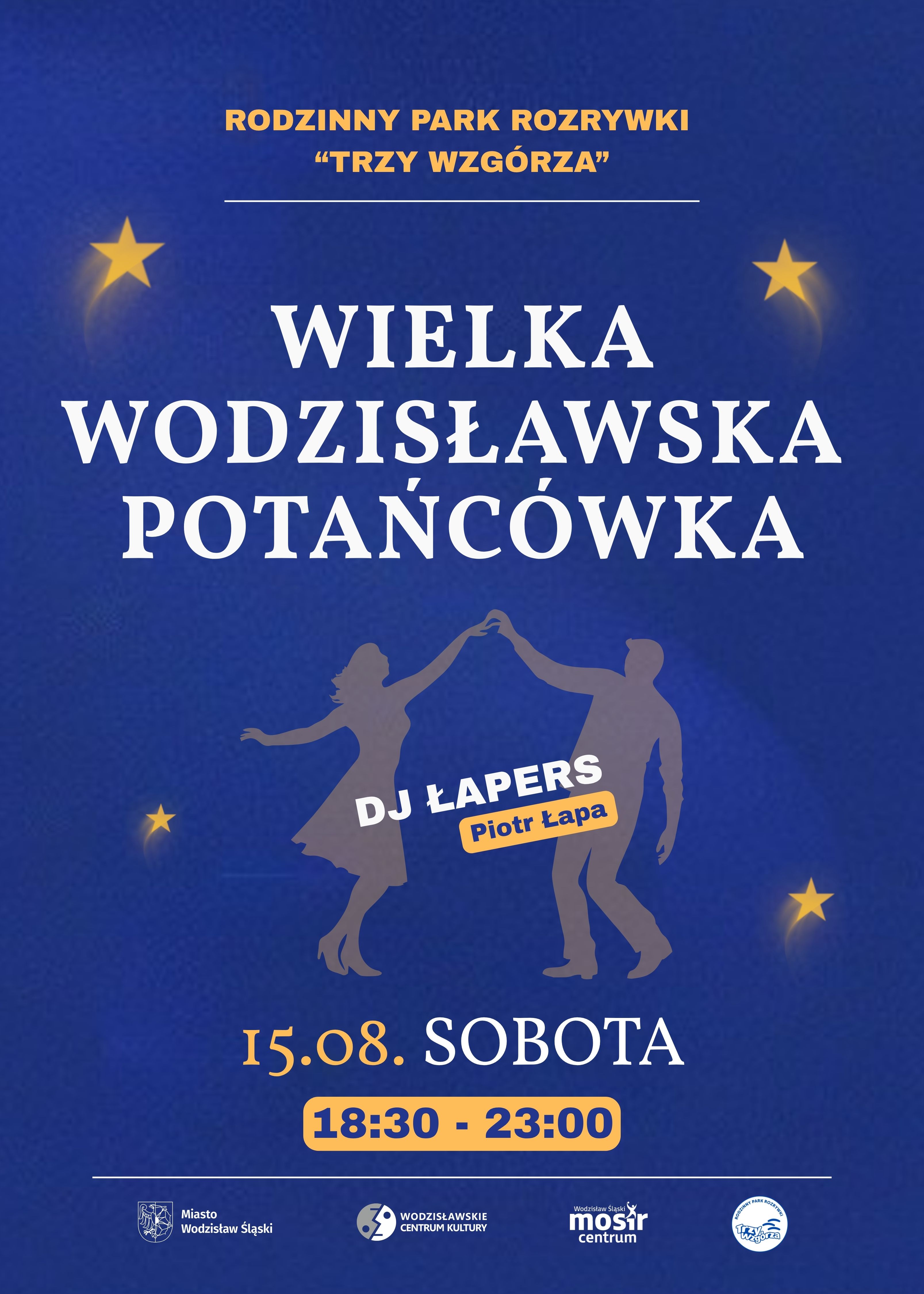 plakat z&nbsp;tańczącą parą