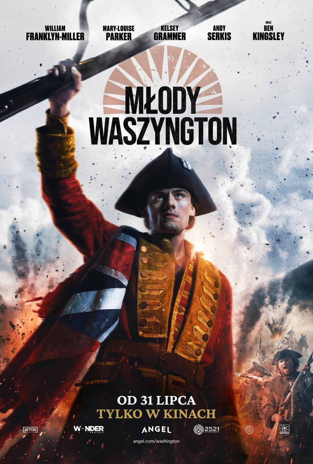 męźczyzna w&nbsp;kostiumie Waszyngtona