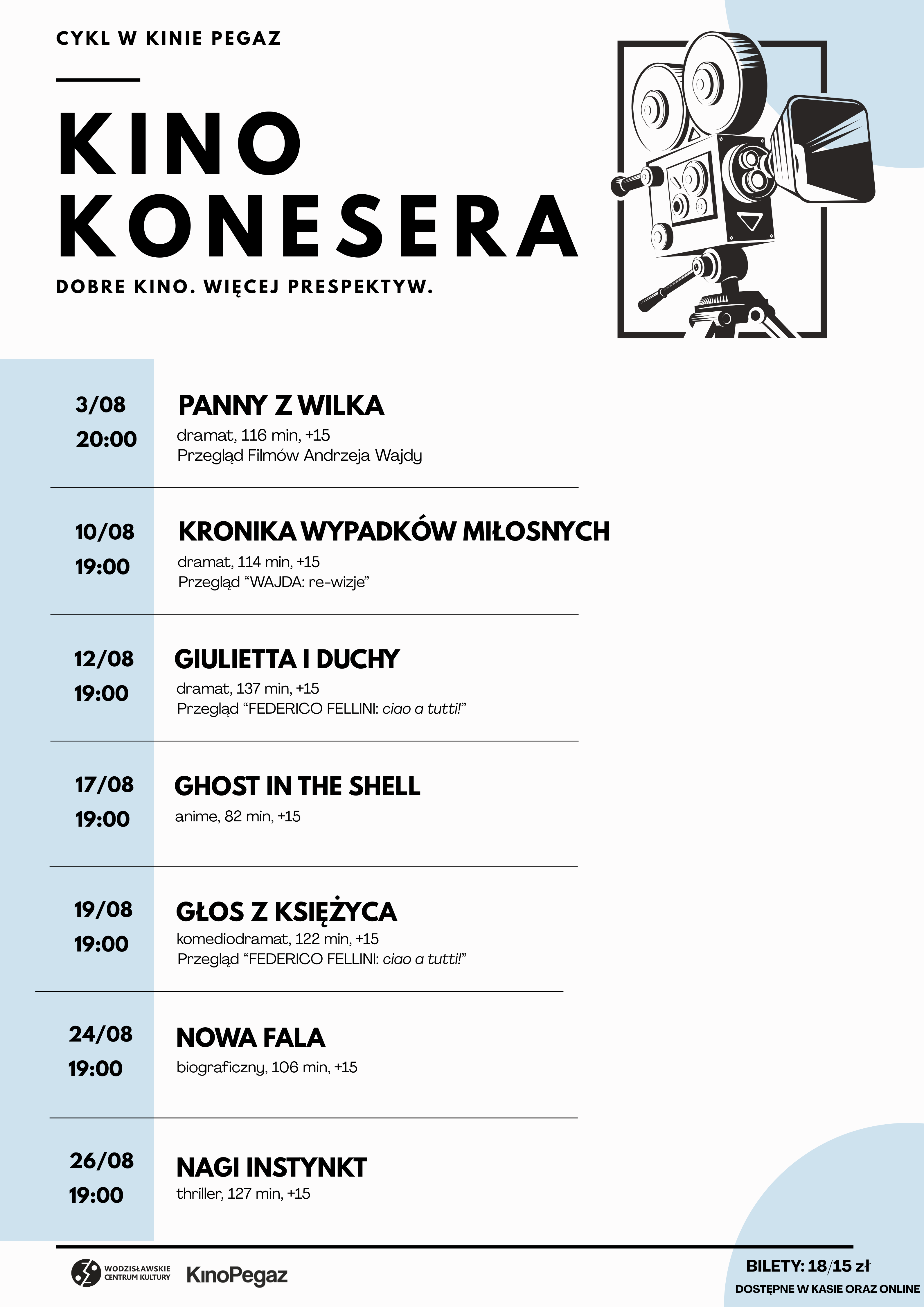 plakat na&nbsp;kino konesera