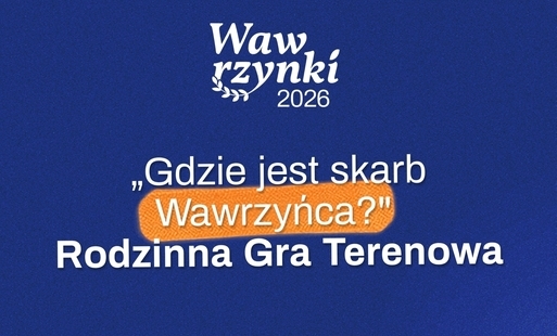logo wawrzynek i tytuł gry terenowej