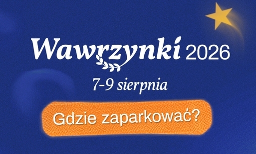 grafika wawrzynkowa z hasłem Gdzie zaparkować?