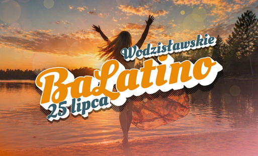 grafika z kobietą na tle zachodzącego słońca
