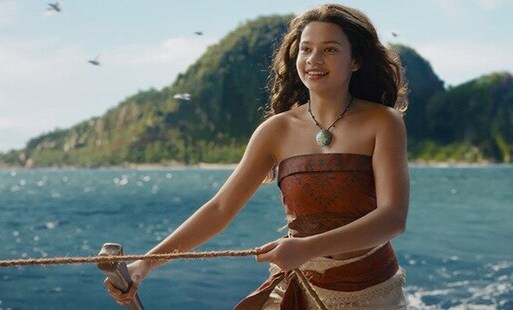 kadr z filmu "Vaiana"