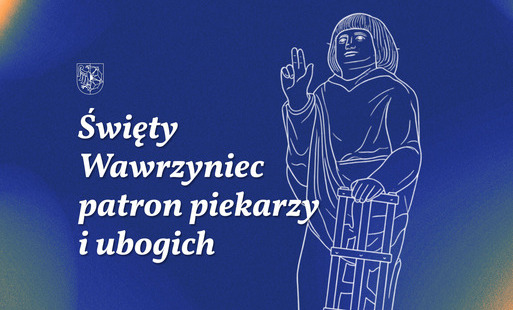 rysunek św. Wawrzyńca